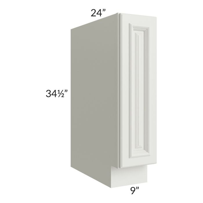 RTA Wellfleet Linen 9" Full Height Door Base Cabinet