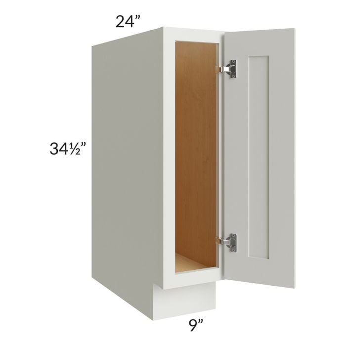 RTA Wellfleet Linen 9" Full Height Door Base Cabinet