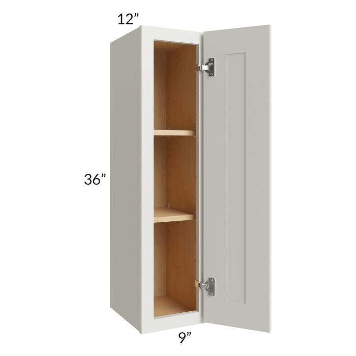 RTA Wellfleet Linen 9" x 36" Wall Cabinet