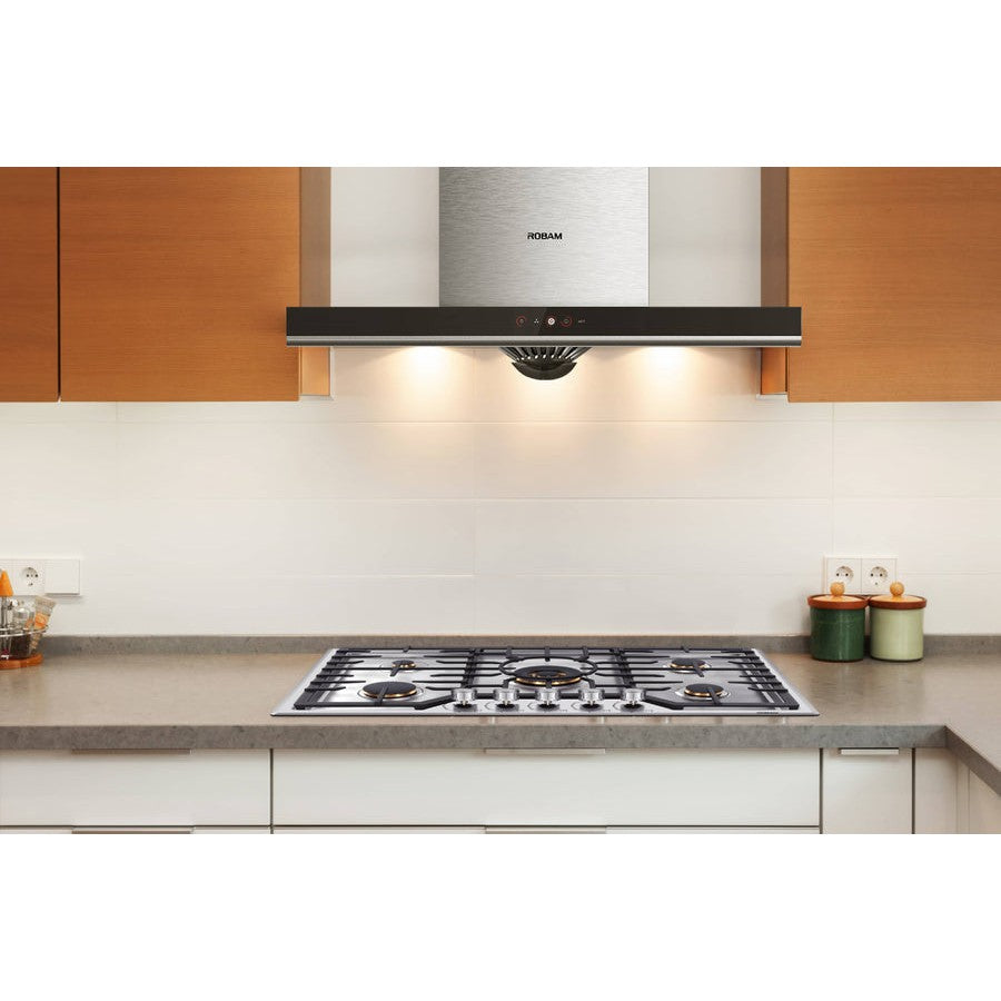 Robam G-Series 36" Drop-In Stainless Steel 5 Burner Gas Cooktop Stove