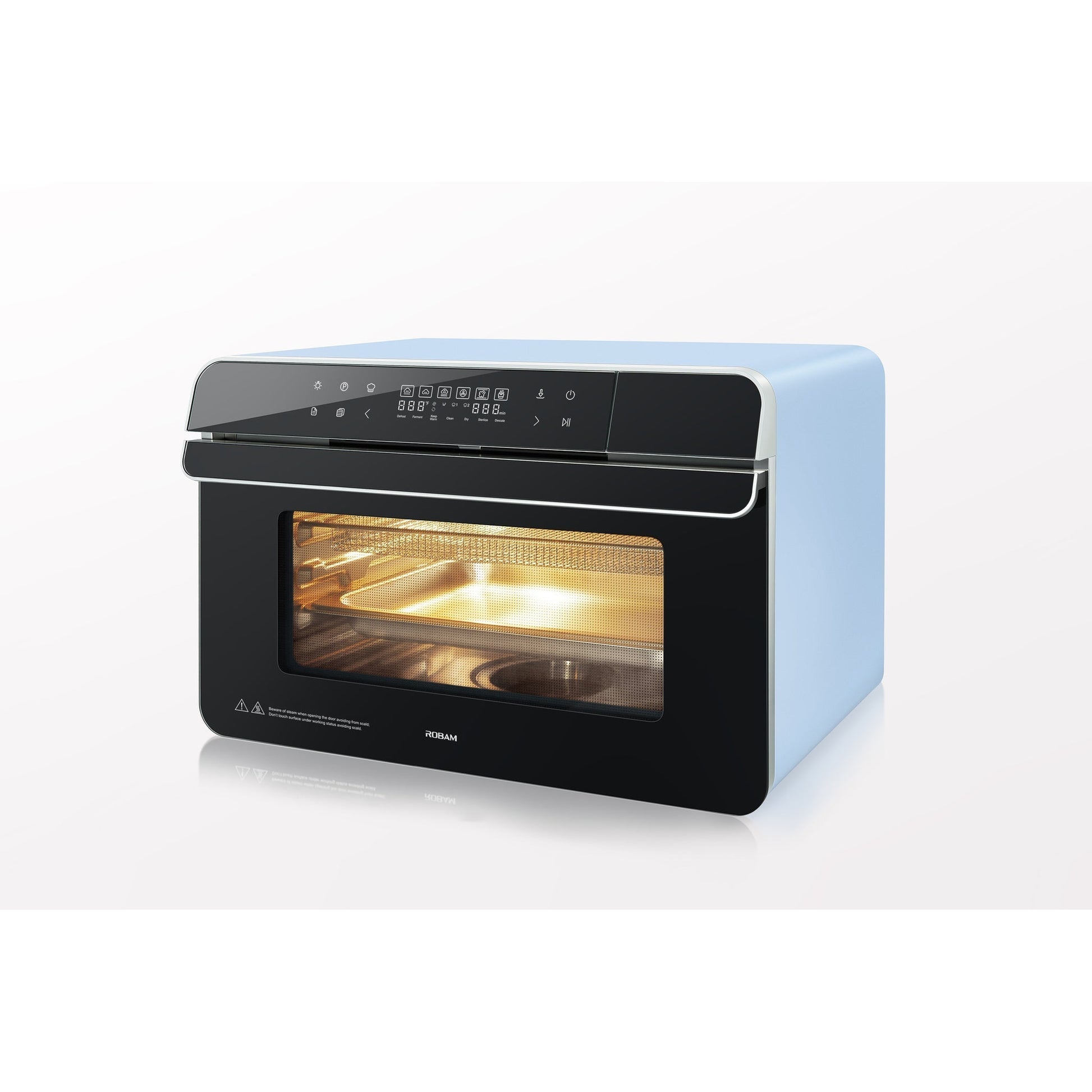 ROBAM 20-in-1 R-BOX CT763 Countertop Convection Oven | Air Fry, Grill, Bake  & Steam | Wide Temperature Precision | Spacious Capacity, Ergonomic