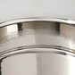 Ruffoni Symphoria Prima 10" 5-Quart Hammered Clad Stainless Steel Saute Pan With Riveted Stainless Steel Lid and Handle Inlaid With Signature Copper Coin