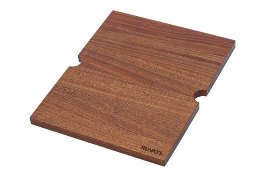 Ruvati 13" x 17" Solid Wood Replacement Cutting Board Sink Cover For Workstation Sink