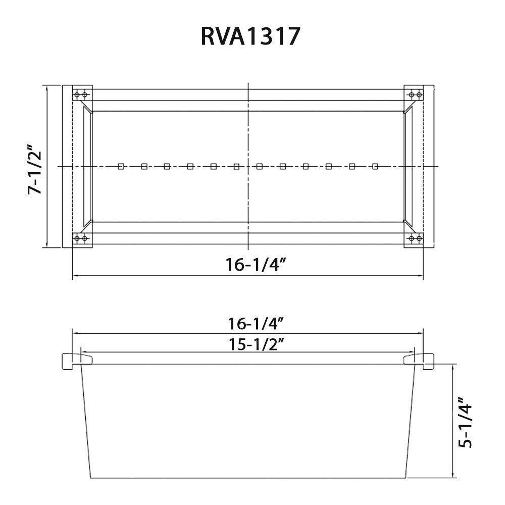 Ruvati 17" Stainless Steel Replacement Colander With Wooden Handles