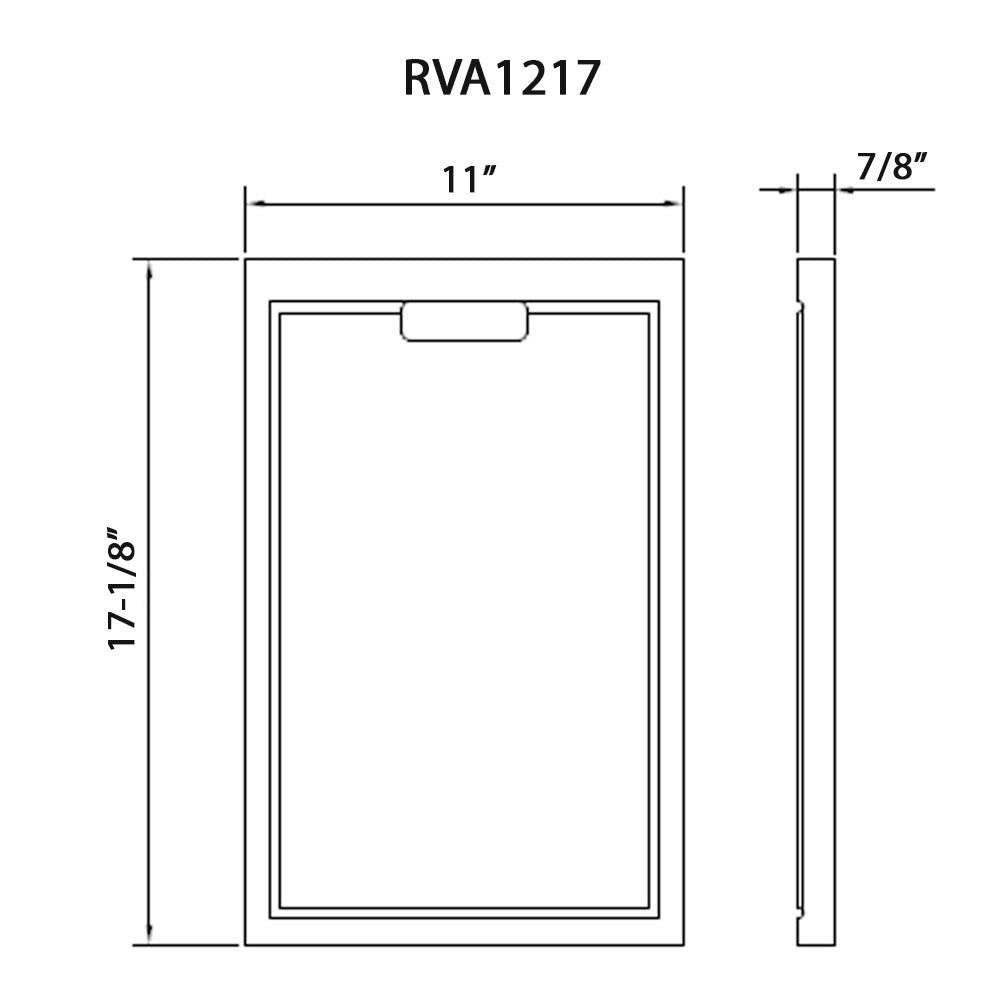 Ruvati 17" x 11" Bamboo Replacement Cutting Board For Workstation Sink