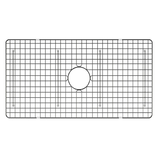 Ruvati 27" Stainless Steel Bottom Rinse Grid Replacement for RVL2100WH Fireclay Kitchen Sink