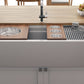 Ruvati 45" Dual-Tier Ledge Apron-Front Stainless Steel Kitchen Sink