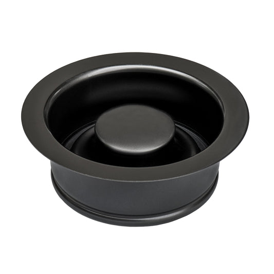 Ruvati 5" Gunmetal Black Stainless Steel Kitchen Sink Garbage Disposal Flange