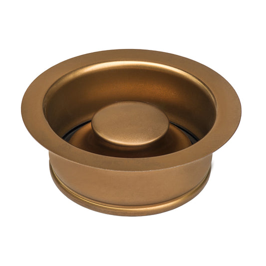 Ruvati 5" Matte Copper Stainless Steel Kitchen Sink Garbage Disposal Flange