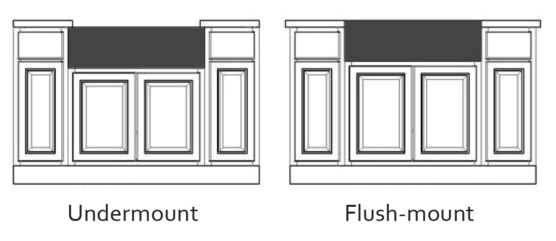 Ruvati Fiamma 33" x 20" Horizon Gray Single Bowl Fireclay Reversible Farmhouse Apron-Front Kitchen Sink