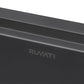 Ruvati Giana 33” Gunmetal Matte Black Undermount Stainless Steel Single Bowl Workstation Kitchen Sink With Basket Strainer, Bottom Rinse Grid and Drain Assembly