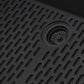 Ruvati Matte Black Silicone Bottom Rinse Grid for Kitchen Sink