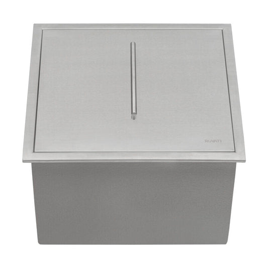 Ruvati Merino 21" x 20" Stainless Steel Insulated Ice Chest Sink for Outdoor
