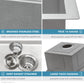 Ruvati Merino 21" x 20" Stainless Steel Topmount Workstation for Outdoor Sink