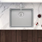 Ruvati Modena 18" x 16" Stainless Steel Single Bowl Undermount Bar Prep Kitchen Sink
