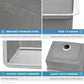 Ruvati Modena 23" x 18" Stainless Steel Single Bowl Undermount Kitchen Sink