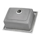 Ruvati Modena 25" x 22" Stainless Steel Single Bowl Drop-in Topmount Kitchen Sink