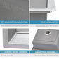 Ruvati Modena 25" x 22" Stainless Steel Single Bowl Drop-in Topmount Kitchen Sink