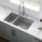 Ruvati Modena 32" x 18" Stainless Steel 30/70 Double Bowl Undermount Kitchen Sink