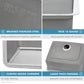 Ruvati Modena 32" x 18" Stainless Steel 30/70 Double Bowl Undermount Kitchen Sink