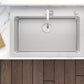 Ruvati Modena 33" x 22" Stainless Steel Single Bowl Drop-in Top Mount Kitchen Sink