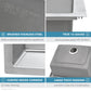 Ruvati Modena 33" x 22" Stainless Steel Single Bowl Drop-in Top Mount Kitchen Sink