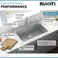 Ruvati Modena 33" x 22" Stainless Steel Single Bowl Drop-in Top Mount Kitchen Sink