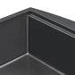 Ruvati Monaco 36" Gunmetal Black Apron-Front Workstation Kitchen Sink