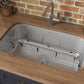 Ruvati Parmi 30" x 18" Stainless Steel Single Bowl Undermount Kitchen Sink