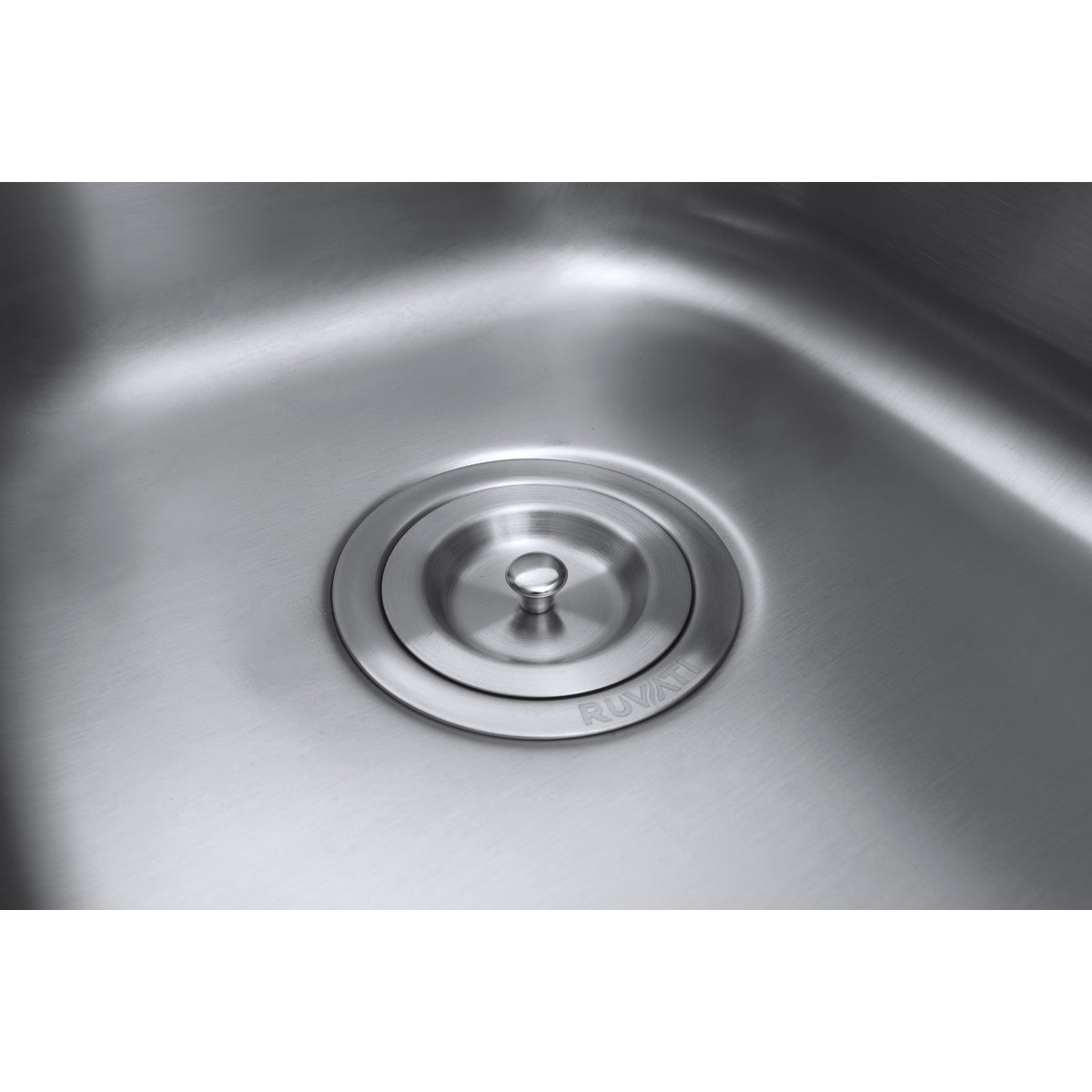 Ruvati Parmi 30" x 21" Stainless Steel 40/60 Double Bowl Undermount Kitchen Sink