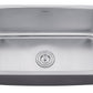 Ruvati Parmi 31" x 18" Stainless Steel Single Bowl Undermount Kitchen Sink