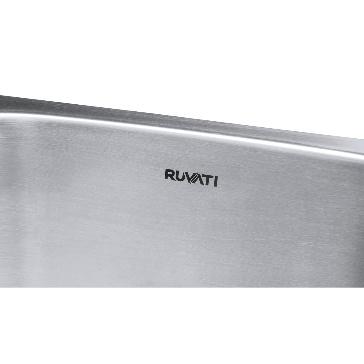 Ruvati Parmi 32" x 21" Stainless Steel 40/60 Double Bowl Undermount Kitchen Sink