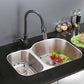 Ruvati Parmi 32" x 21" Stainless Steel 40/60 Double Bowl Undermount Kitchen Sink