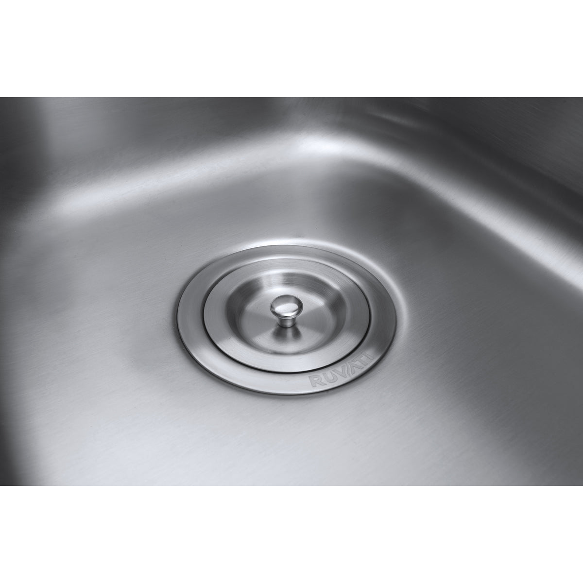 Ruvati Parmi 32" x 21" Stainless Steel 40/60 Double Bowl Undermount Kitchen Sink