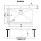 Ruvati Siena 30” x 22" Drop-In Stainless Steel Tight Radius Single Bowl Workstation Kitchen Sink With Wooden Chopping Board, Drain Cover, Bottom Rinse Grid and Drain Assembly