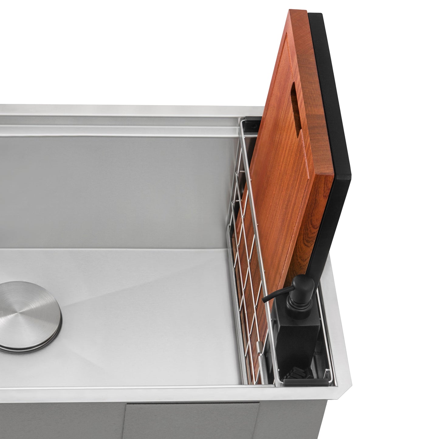 Ruvati Stainless Steel Multi-function Workstation for Kitchen Sink