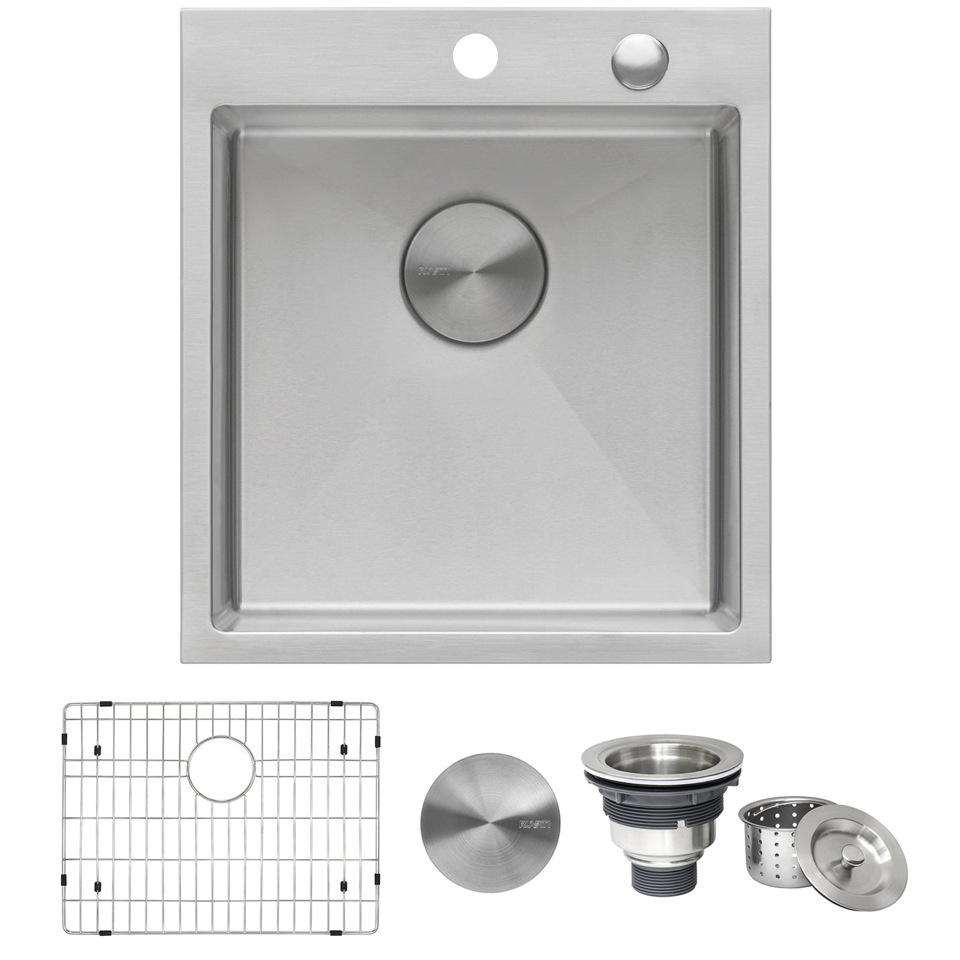 Stainless Steel Strainer Drain Assembly