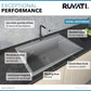 Ruvati epiGranite 30” x 20” Silver Gray Drop-in Granite Composite Single Bowl Kitchen Sink With Basket Strainer, Bottom Rinse Grid and Drain Assembly