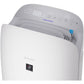 Sharp 16" 396 sq. ft. Coverage White Smart Plasmacluster Ion Air Purifier/Humidifier With True HEPA and Voice Control