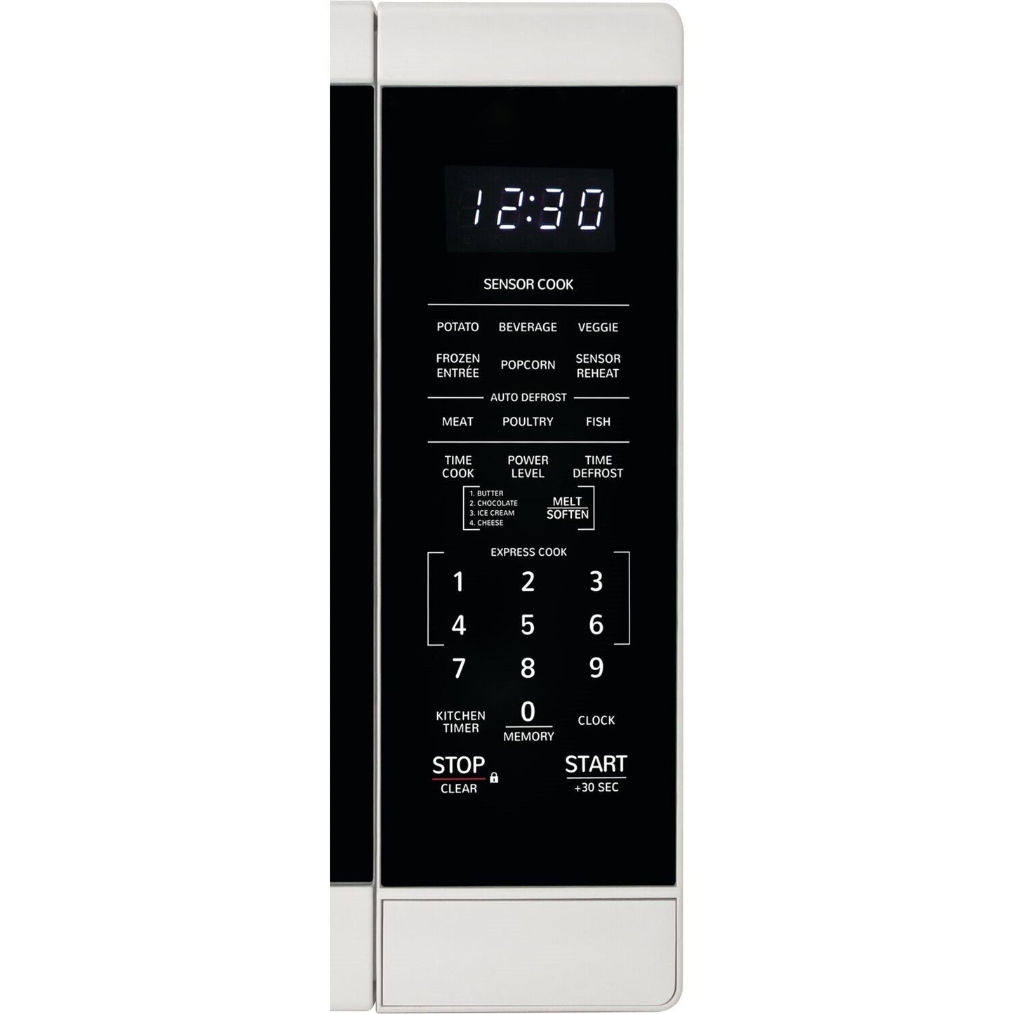 Sharp 20" 1.4 cu. ft. White 1100W Countertop Microwave Oven