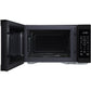 Sharp 21" 1.1 cu. ft. Black 1000W Countertop Microwave Oven