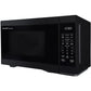 Sharp 21" 1.1 cu. ft. Black 1000W Countertop Microwave Oven