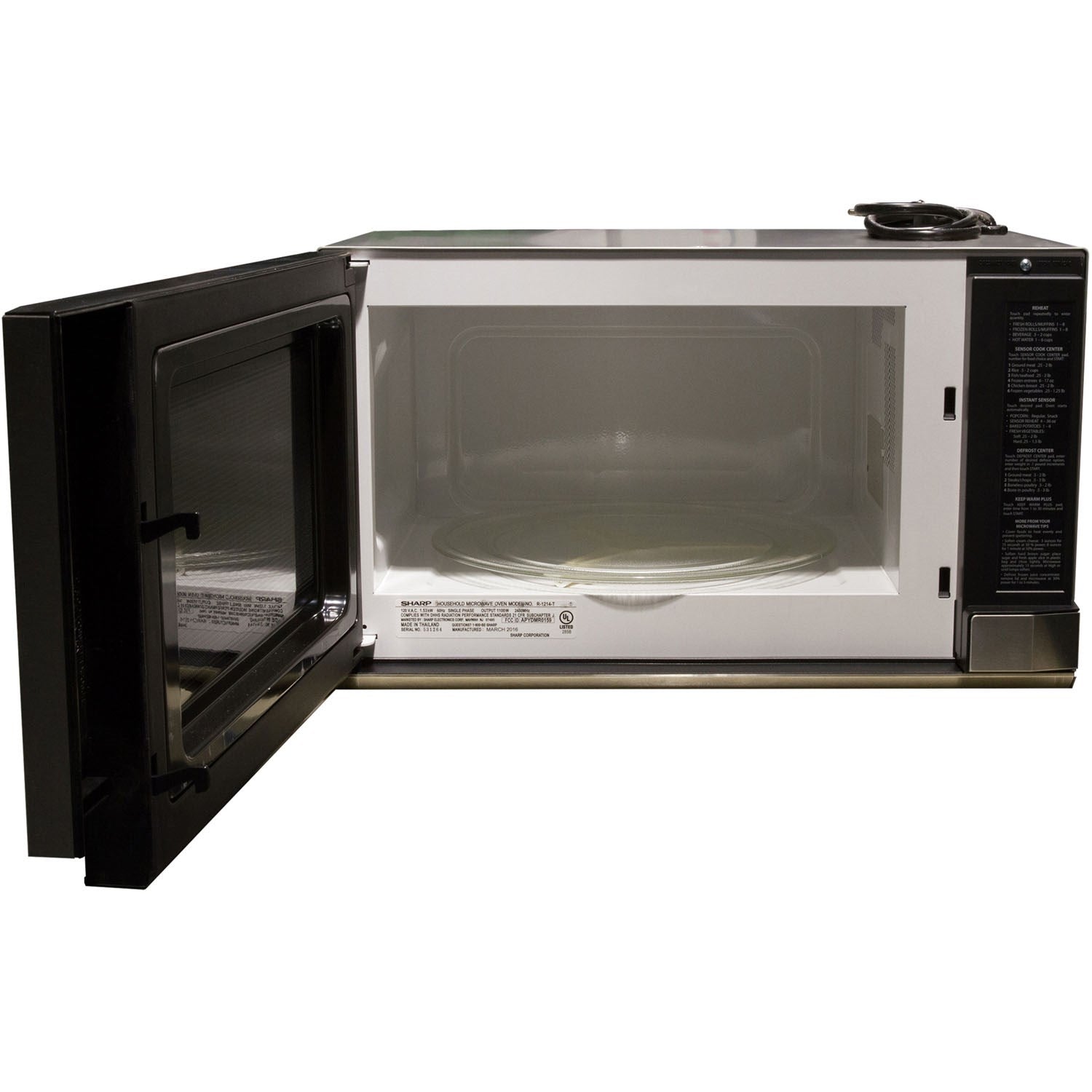 Sharp 1.1 Cu. ft. Stainless Steel Convection Over-the-range Microwave Oven