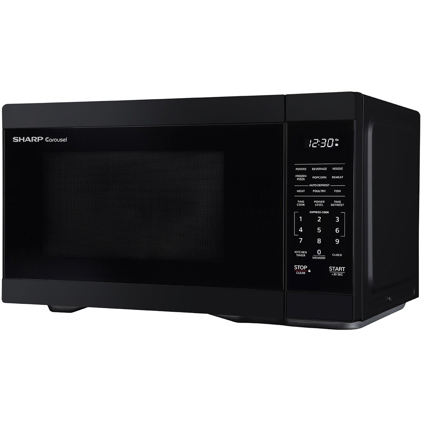 Sharp ZSMC1161HB 21" 1.1 cu. ft. Black 1000W Countertop Microwave Oven