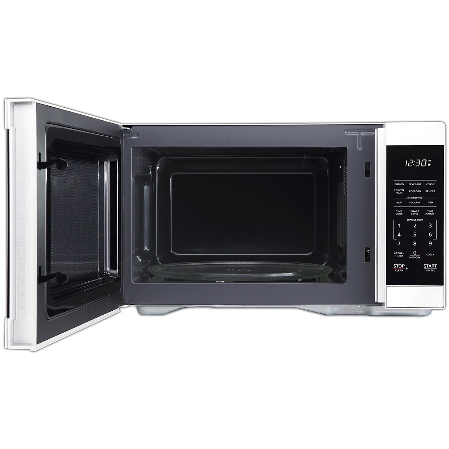 Sharp ZSMC1161HW 21" 1.1 cu. ft. White 1000W Countertop Microwave Oven