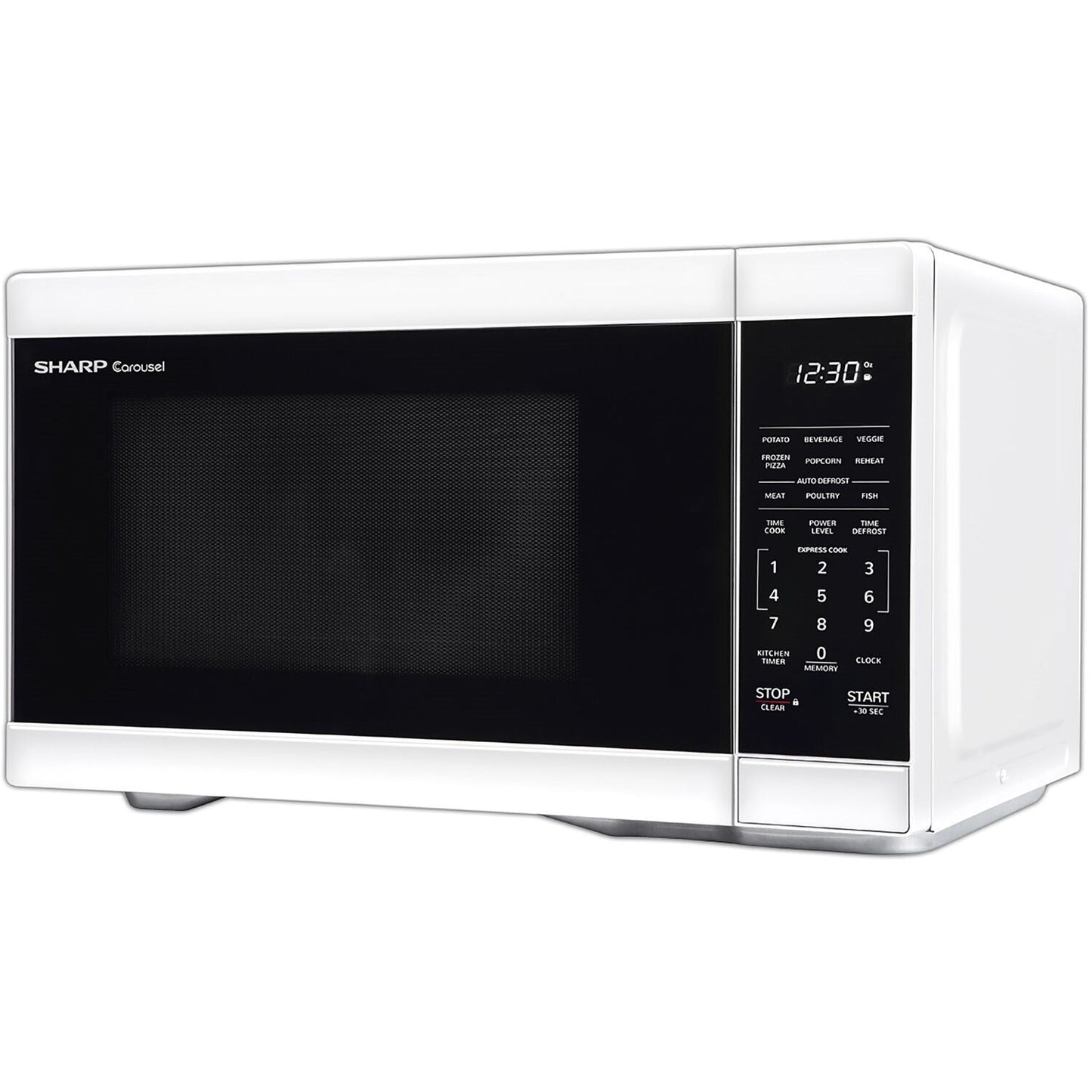 Sharp ZSMC1161HW 21" 1.1 cu. ft. White 1000W Countertop Microwave Oven