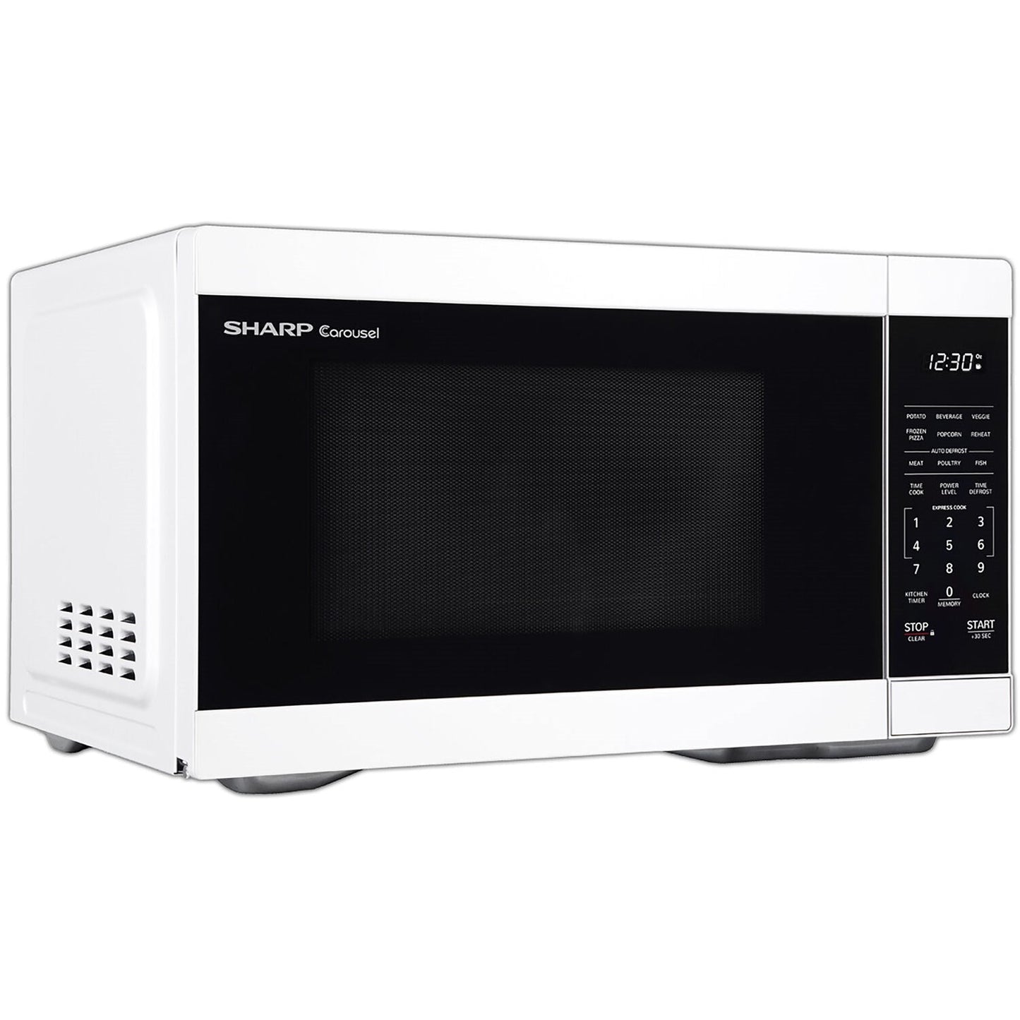 Sharp ZSMC1161HW 21" 1.1 cu. ft. White 1000W Countertop Microwave Oven