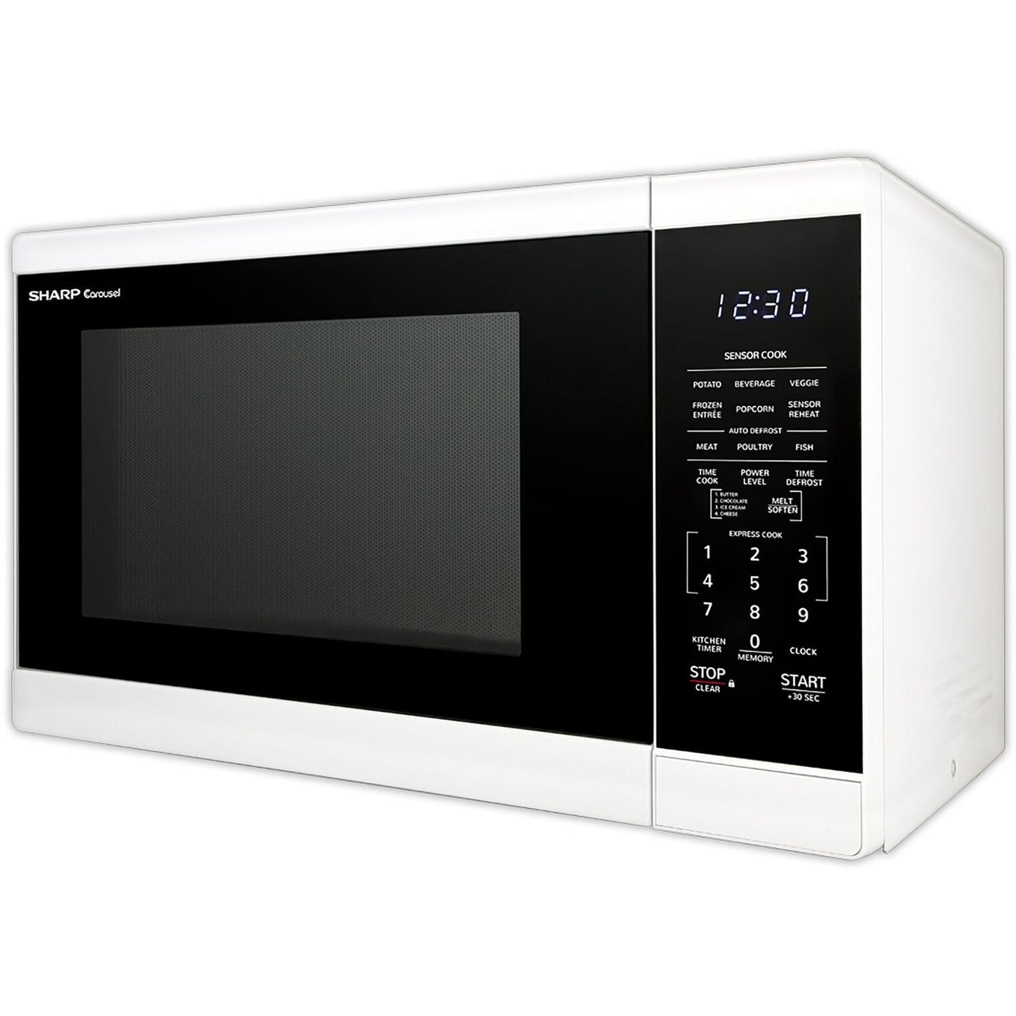 Sharp ZSMC1461HW 20" 1.4 cu. ft. White 1100W Countertop Microwave Oven