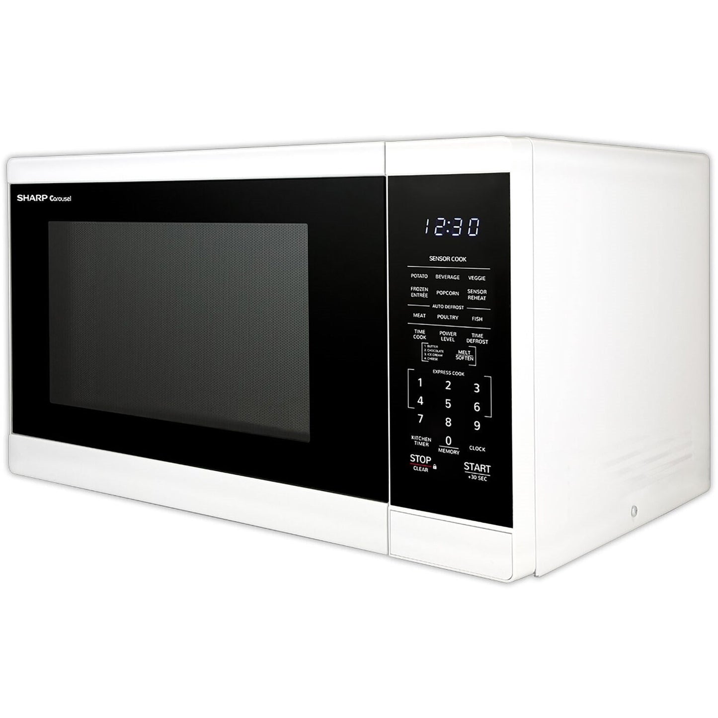 Sharp ZSMC1461HW 20" 1.4 cu. ft. White 1100W Countertop Microwave Oven