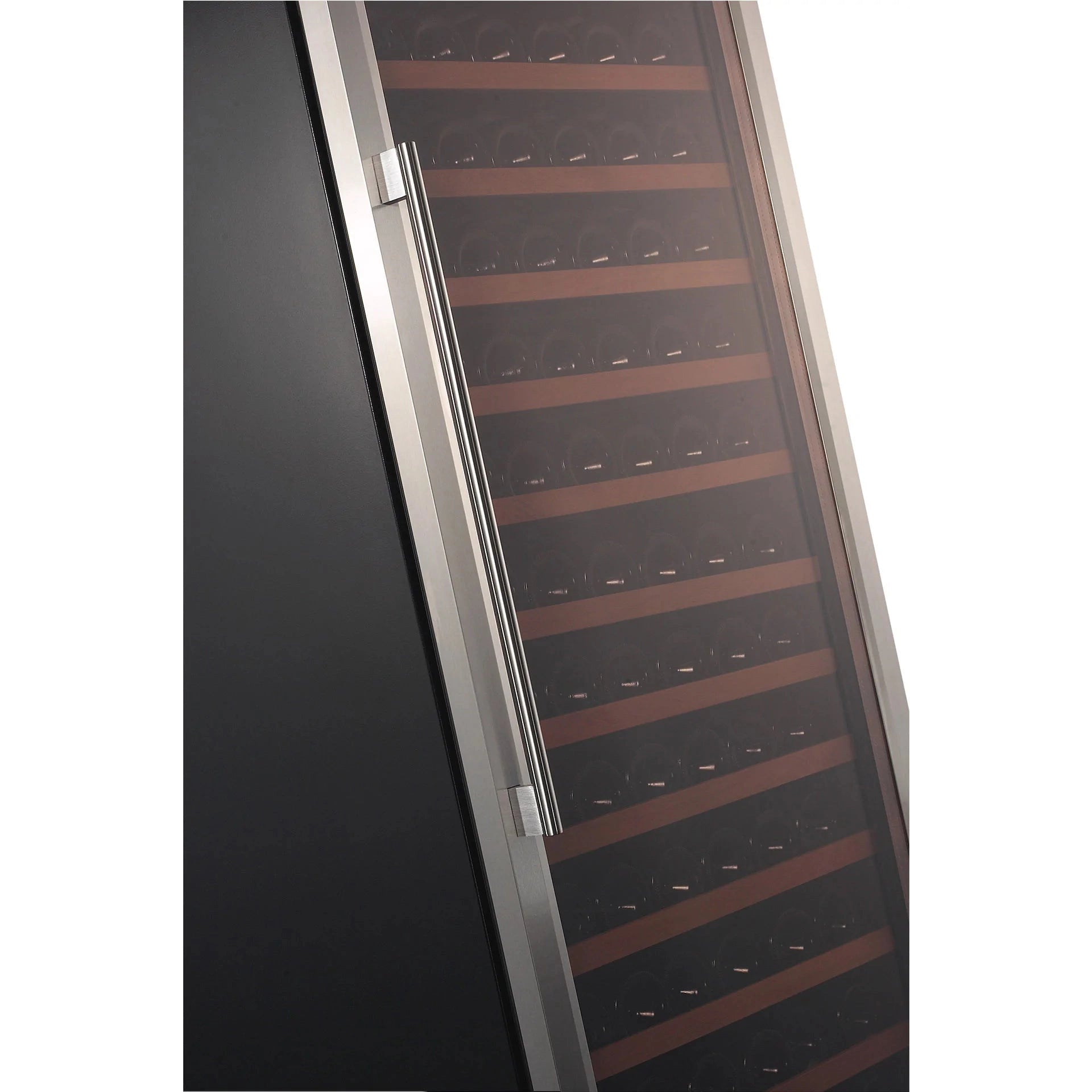 Smith & Hanks 24" 166 Bottle Built-in or Freestanding Single Zone Wine Cooler With Stainless Steel Door Trim